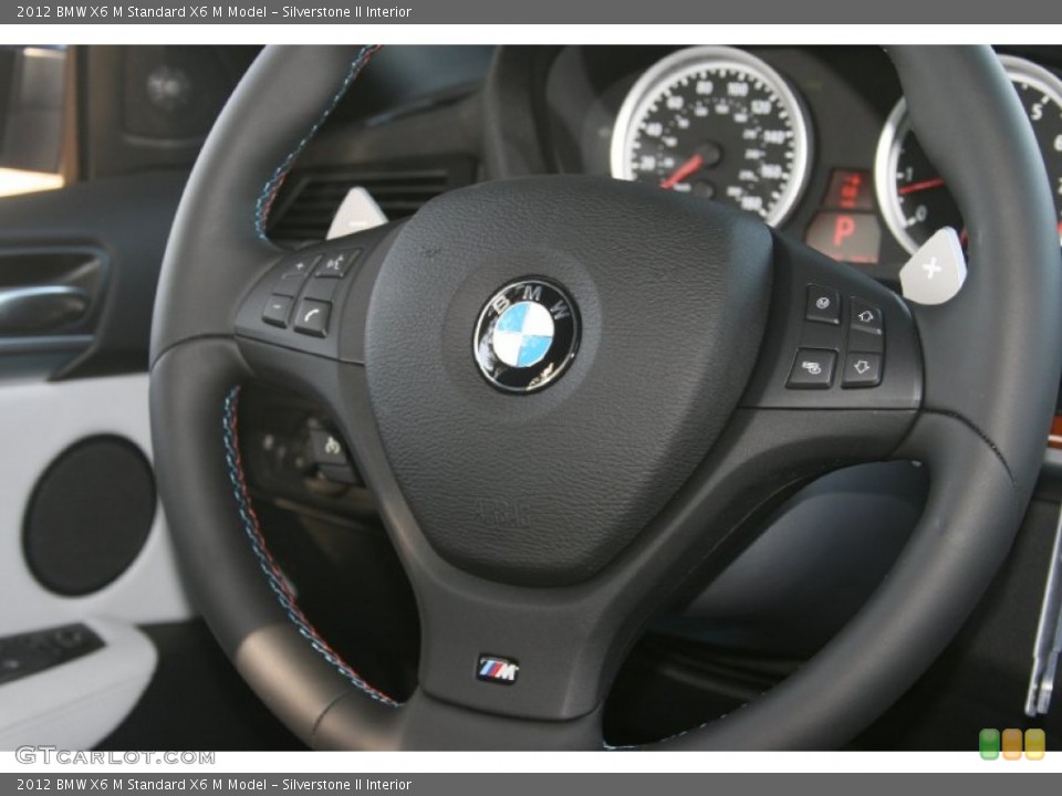 Silverstone II Interior Steering Wheel for the 2012 BMW X6 M  #49910088