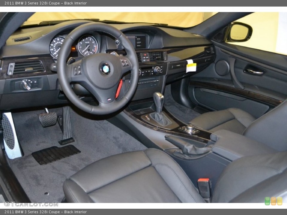 Black Interior Photo for the 2011 BMW 3 Series 328i Coupe #49910421