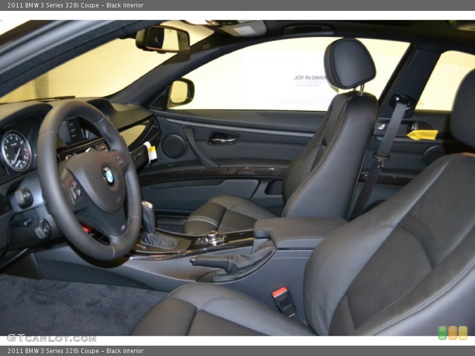 Black Interior Photo for the 2011 BMW 3 Series 328i Coupe #49910436