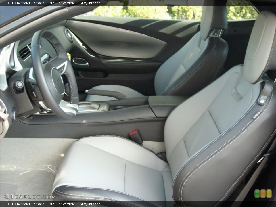 Gray Interior Photo for the 2011 Chevrolet Camaro LT/RS Convertible #49911120