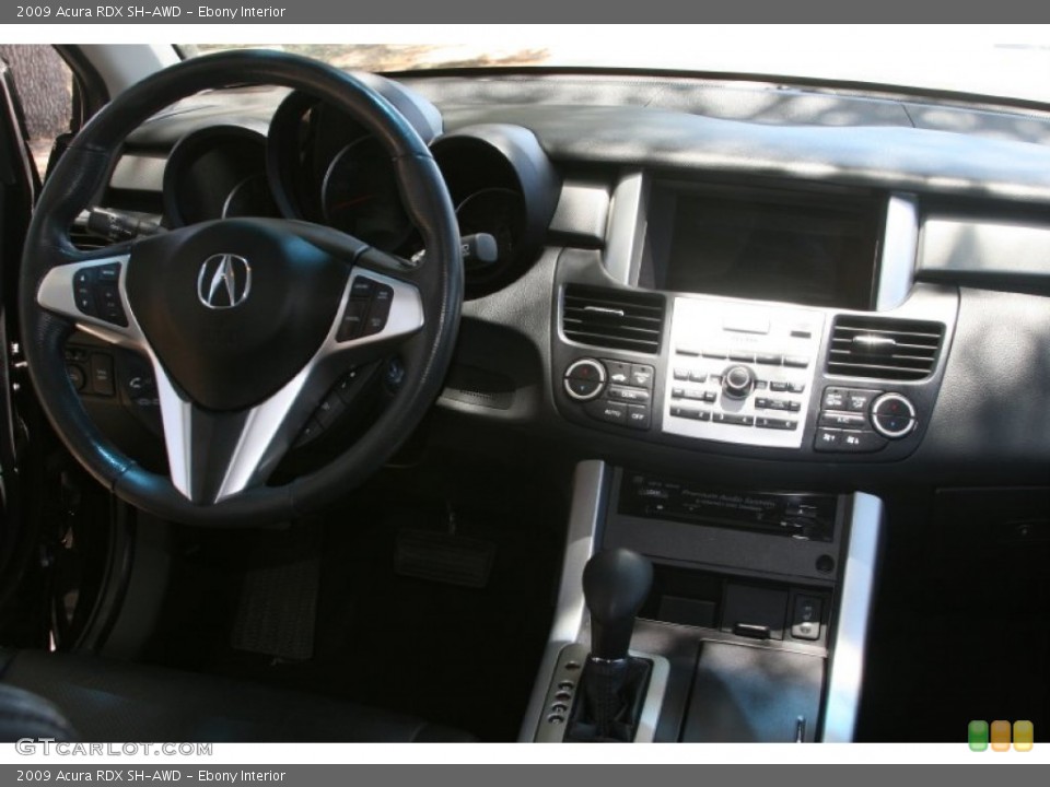 Ebony Interior Dashboard for the 2009 Acura RDX SH-AWD #49913781