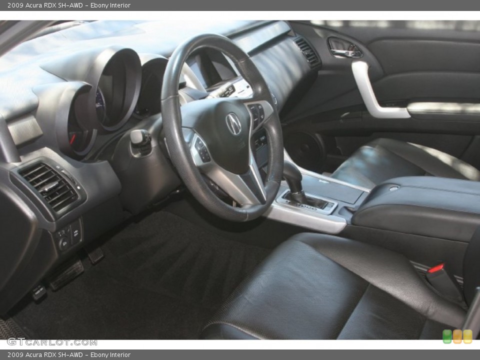 Ebony Interior Photo for the 2009 Acura RDX SH-AWD #49913811