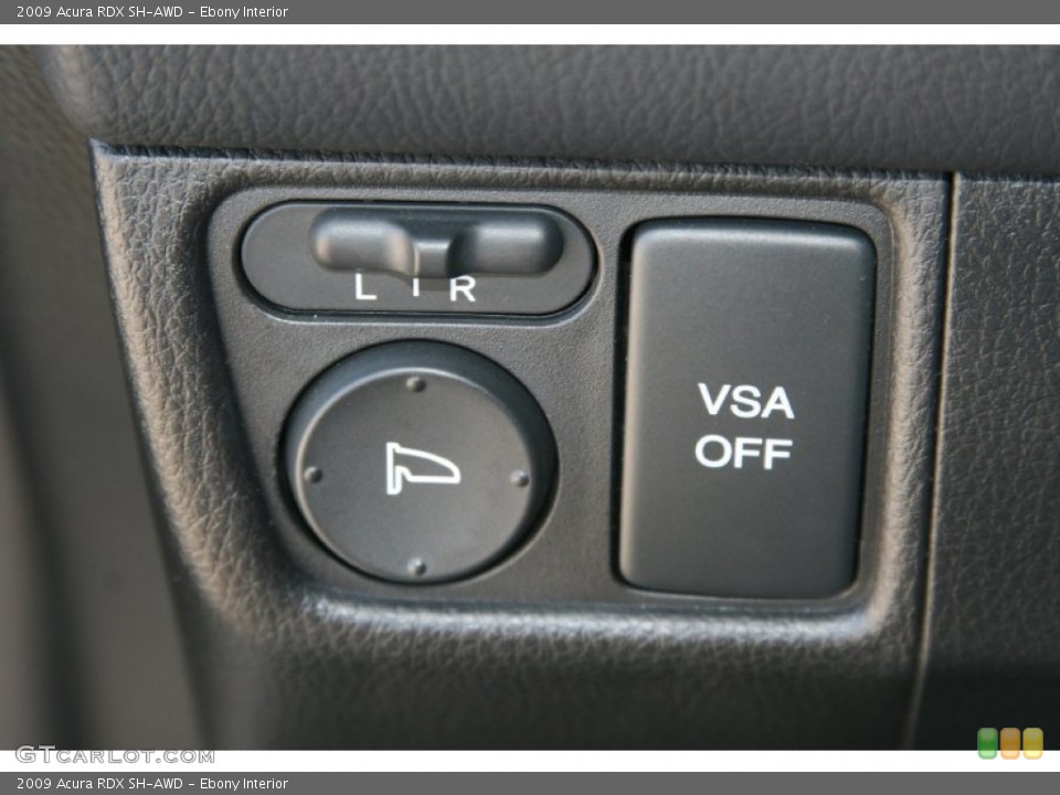 Ebony Interior Controls for the 2009 Acura RDX SH-AWD #49914027