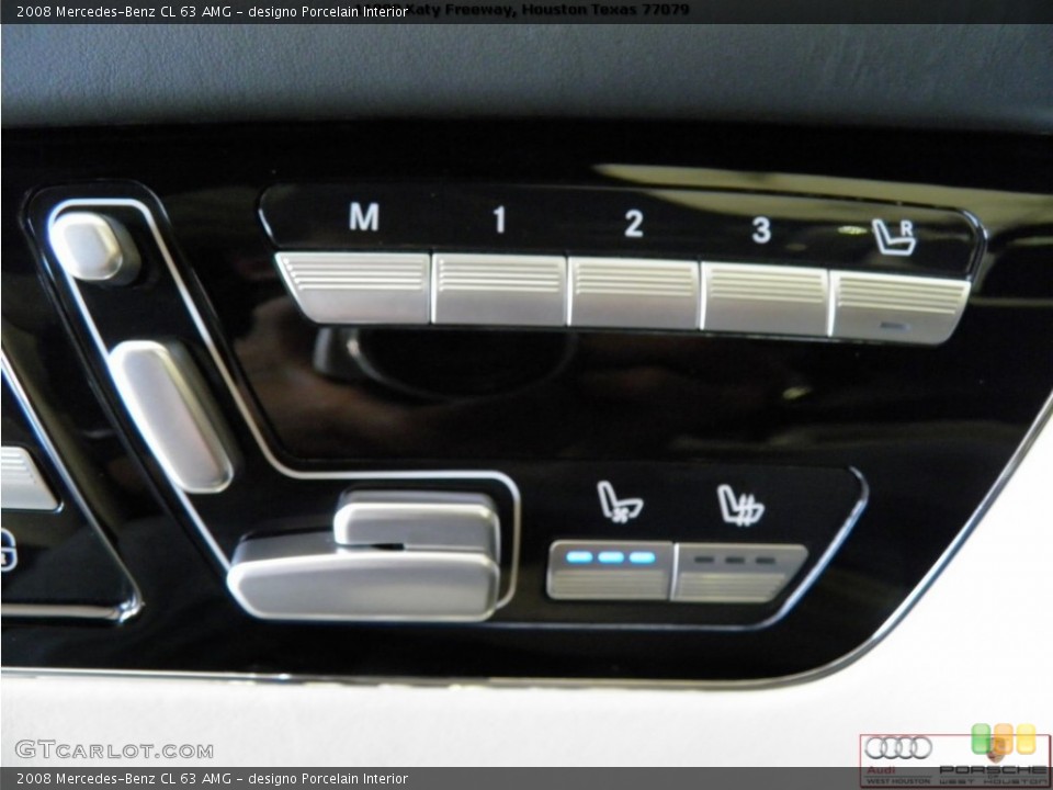 designo Porcelain Interior Controls for the 2008 Mercedes-Benz CL 63 AMG #49914207