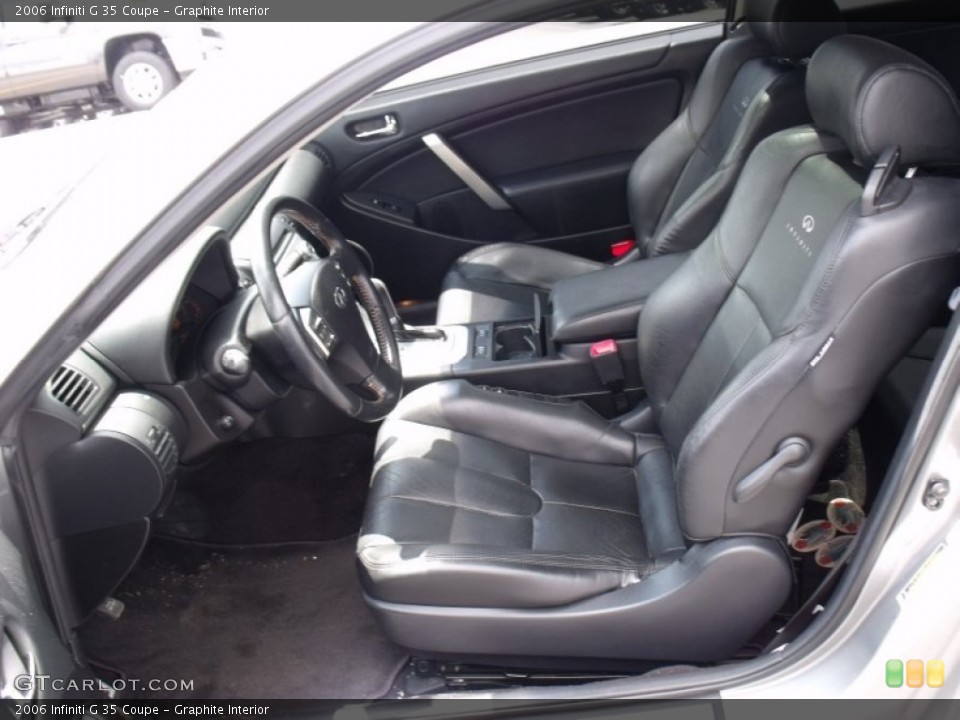 Graphite Interior Photo for the 2006 Infiniti G 35 Coupe #49914396