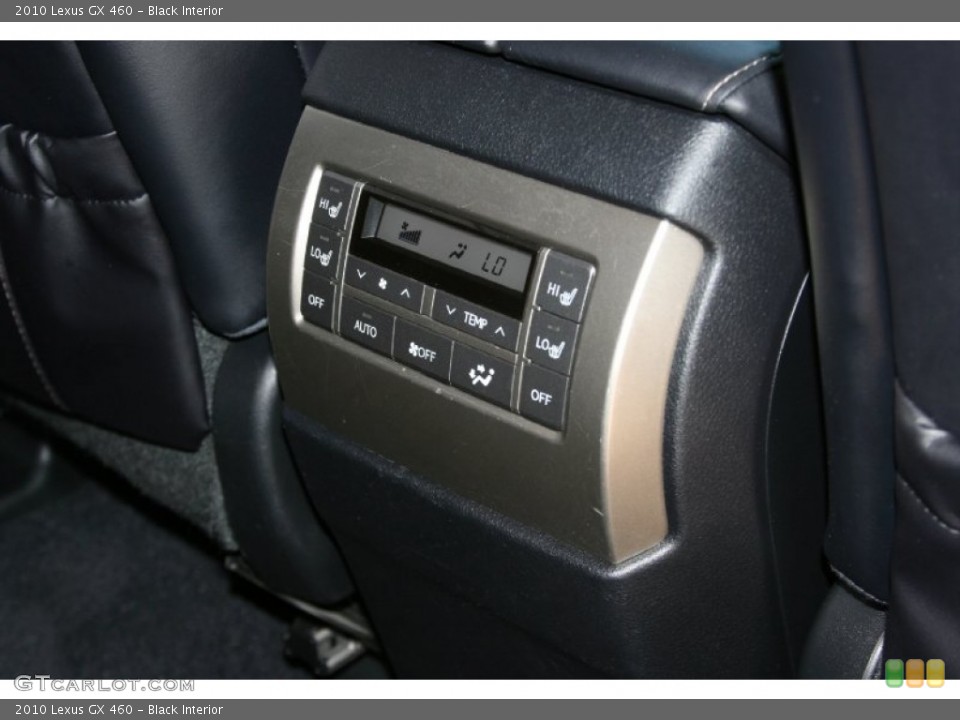 Black Interior Controls for the 2010 Lexus GX 460 #49914834