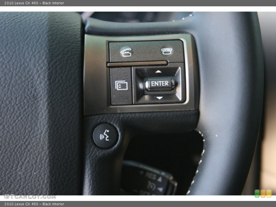 Black Interior Controls for the 2010 Lexus GX 460 #49914855