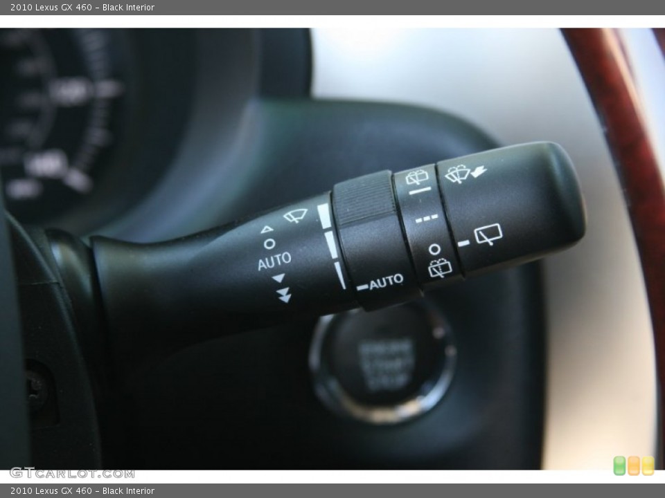 Black Interior Controls for the 2010 Lexus GX 460 #49914861