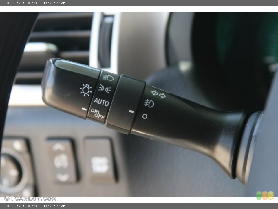 Black Interior Controls for the 2010 Lexus GX 460 #49914870