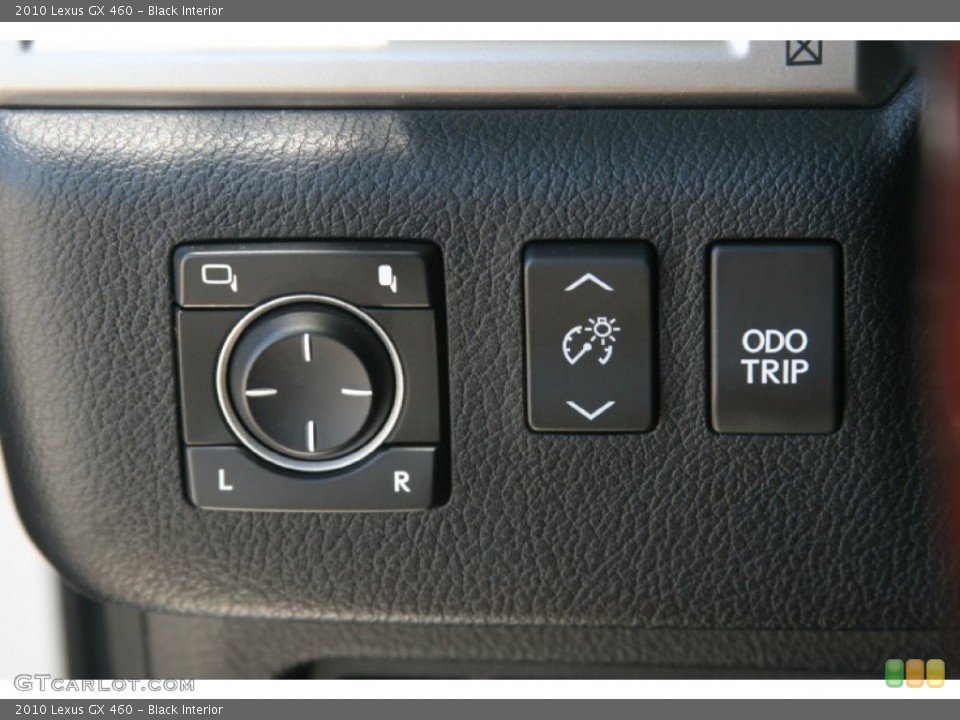Black Interior Controls for the 2010 Lexus GX 460 #49914873