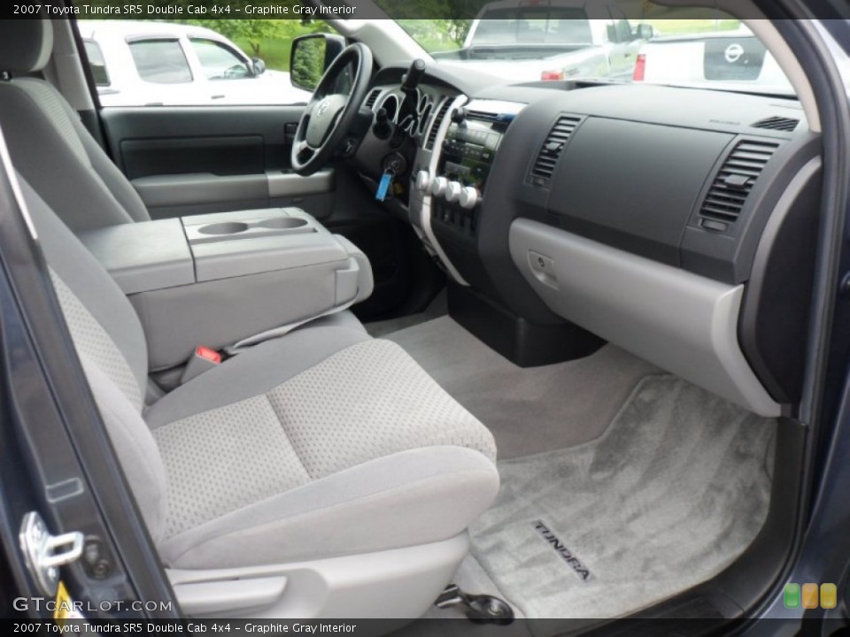 Graphite Gray Interior Photo for the 2007 Toyota Tundra SR5 Double Cab 4x4 #49914978