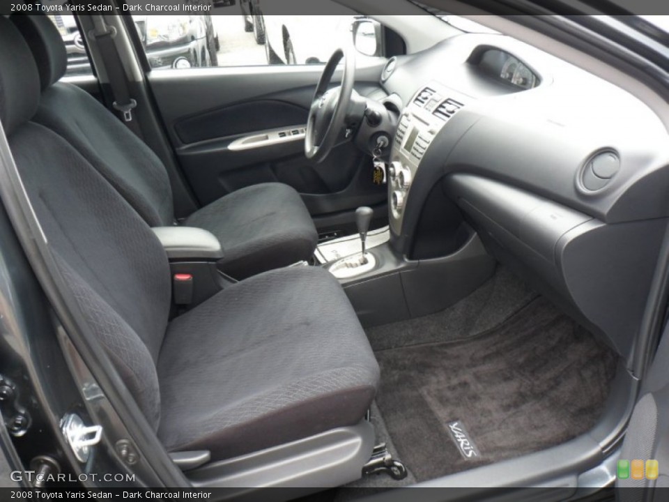 Dark Charcoal Interior Photo for the 2008 Toyota Yaris Sedan #49915113