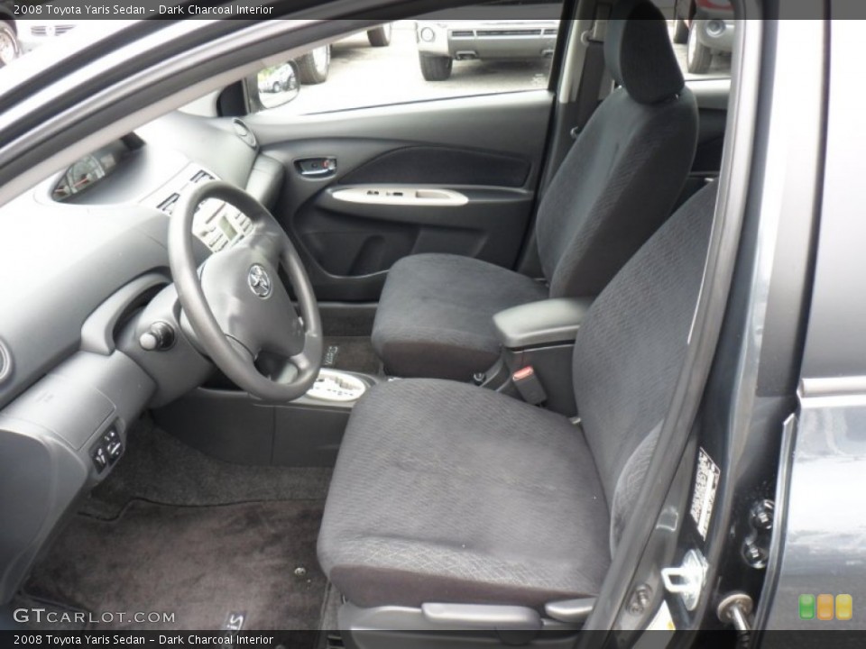 Dark Charcoal Interior Photo for the 2008 Toyota Yaris Sedan #49915116