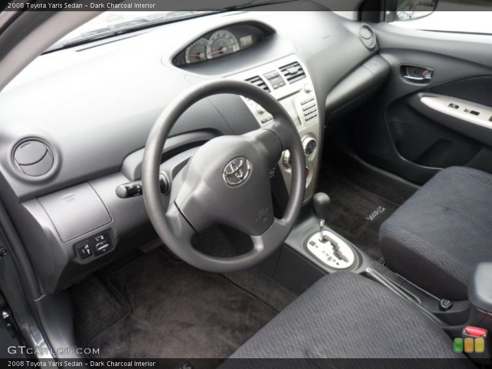 Dark Charcoal Interior Photo for the 2008 Toyota Yaris Sedan #49915119