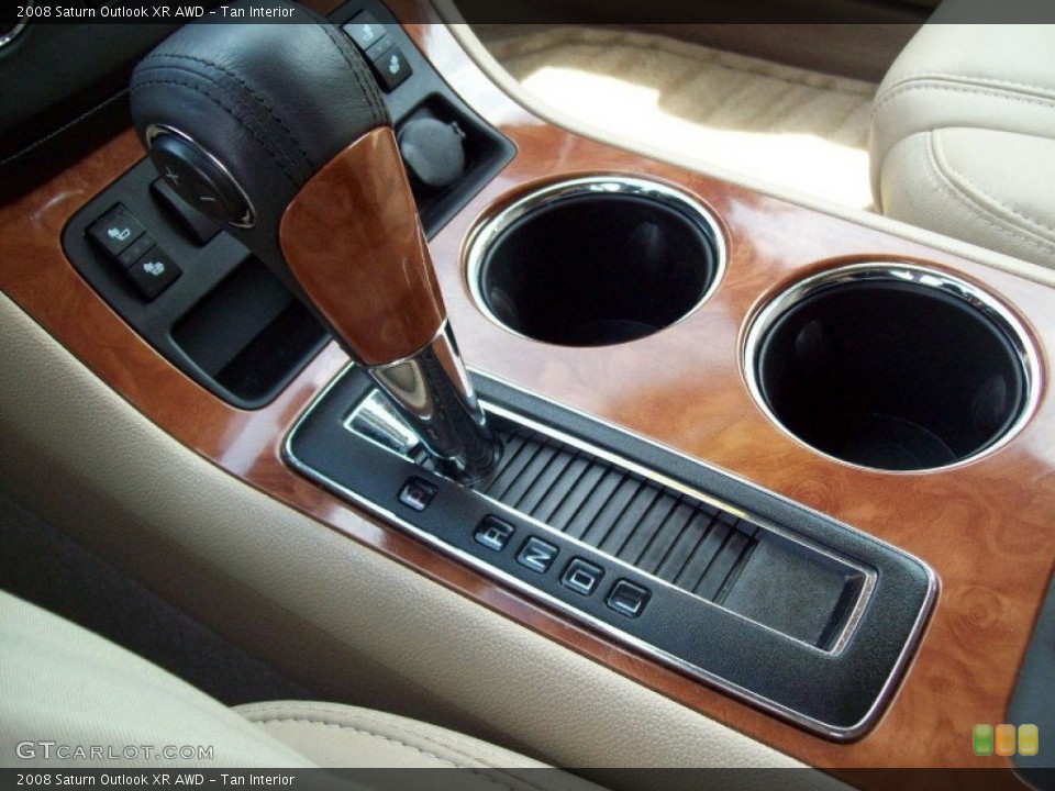 Tan Interior Transmission for the 2008 Saturn Outlook XR AWD #49916052
