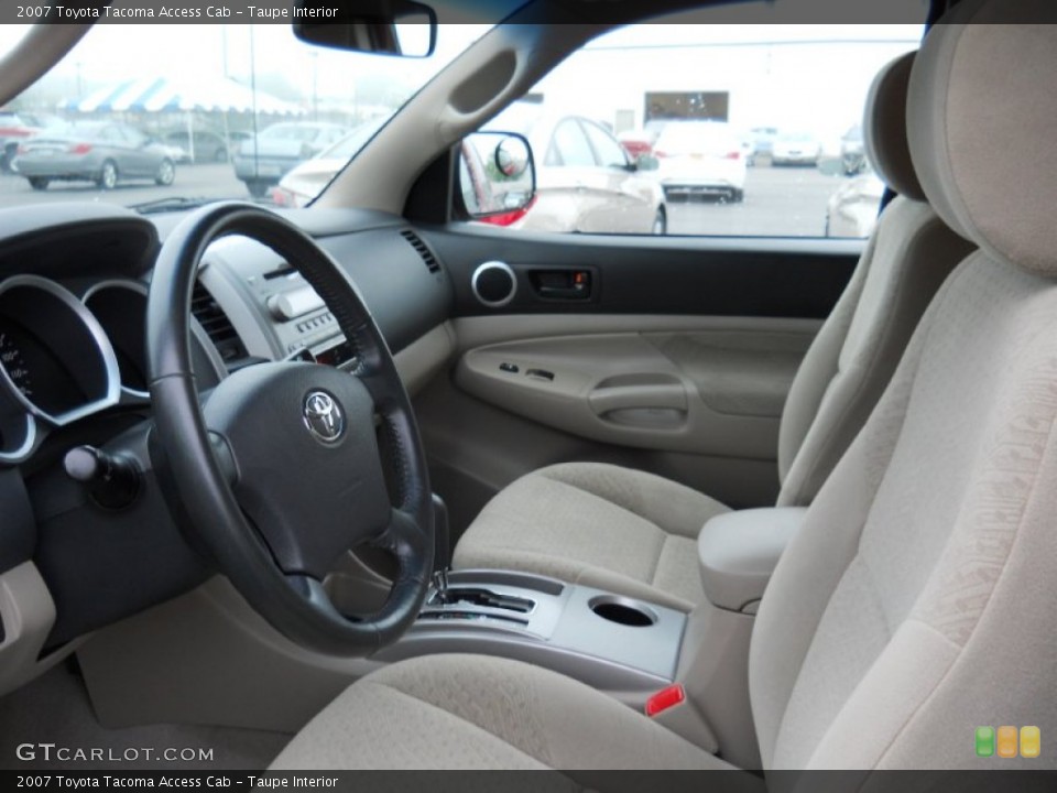 Taupe Interior Photo for the 2007 Toyota Tacoma Access Cab #49916319