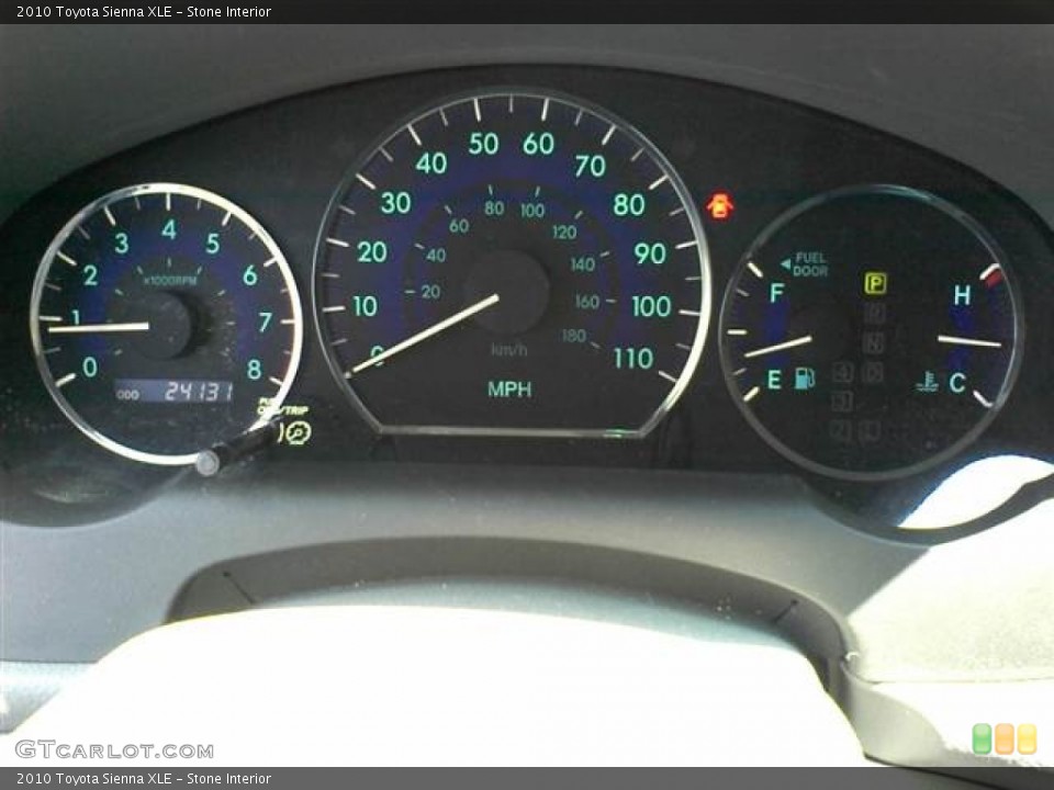 Stone Interior Gauges for the 2010 Toyota Sienna XLE #49918206