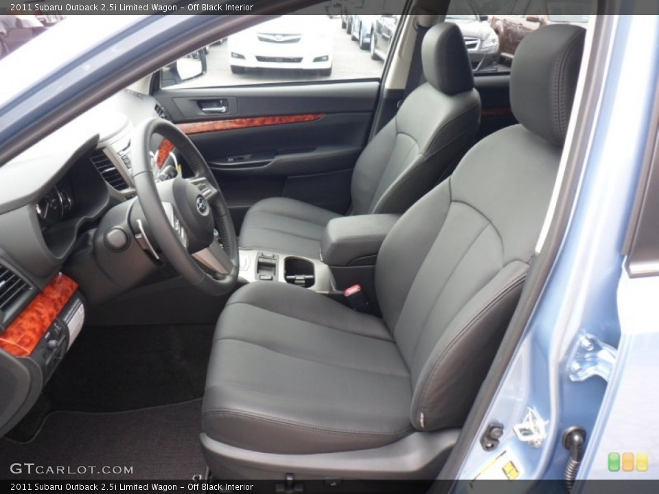 Off Black Interior Photo for the 2011 Subaru Outback 2.5i Limited Wagon #49919619
