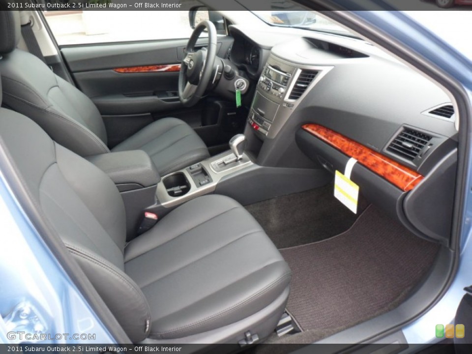 Off Black Interior Photo for the 2011 Subaru Outback 2.5i Limited Wagon #49919628