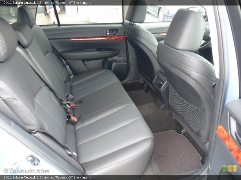 Off Black Interior Photo for the 2011 Subaru Outback 2.5i Limited Wagon #49919661