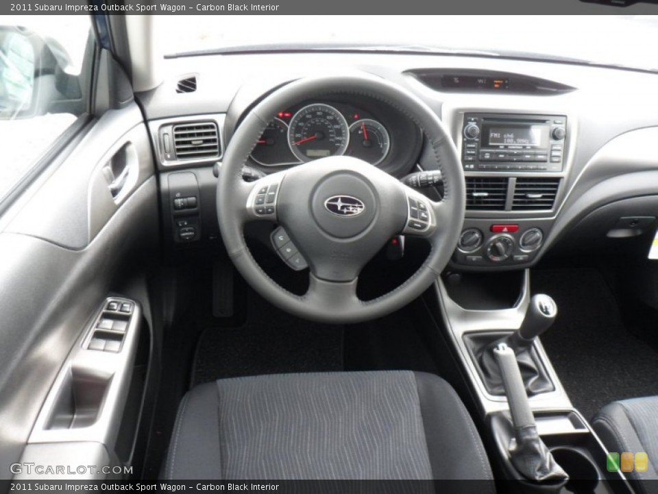 Carbon Black Interior Photo for the 2011 Subaru Impreza Outback Sport Wagon #49919959