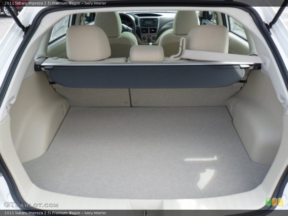 Ivory Interior Trunk for the 2011 Subaru Impreza 2.5i Premium Wagon #49920082