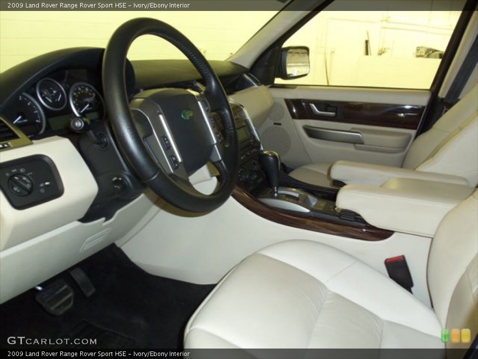 Ivory/Ebony Interior Photo for the 2009 Land Rover Range Rover Sport HSE #49920676