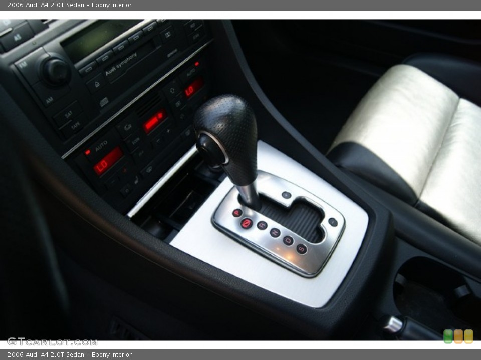 Ebony Interior Transmission for the 2006 Audi A4 2.0T Sedan #49921927