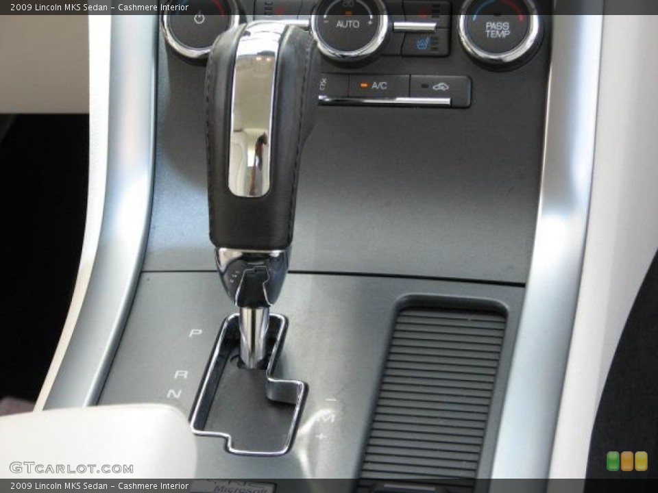 Cashmere Interior Transmission for the 2009 Lincoln MKS Sedan #49923525