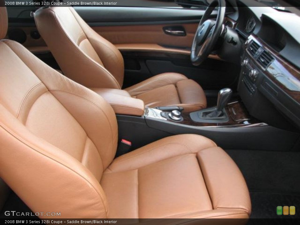 Saddle Brown/Black Interior Photo for the 2008 BMW 3 Series 328i Coupe #49925406