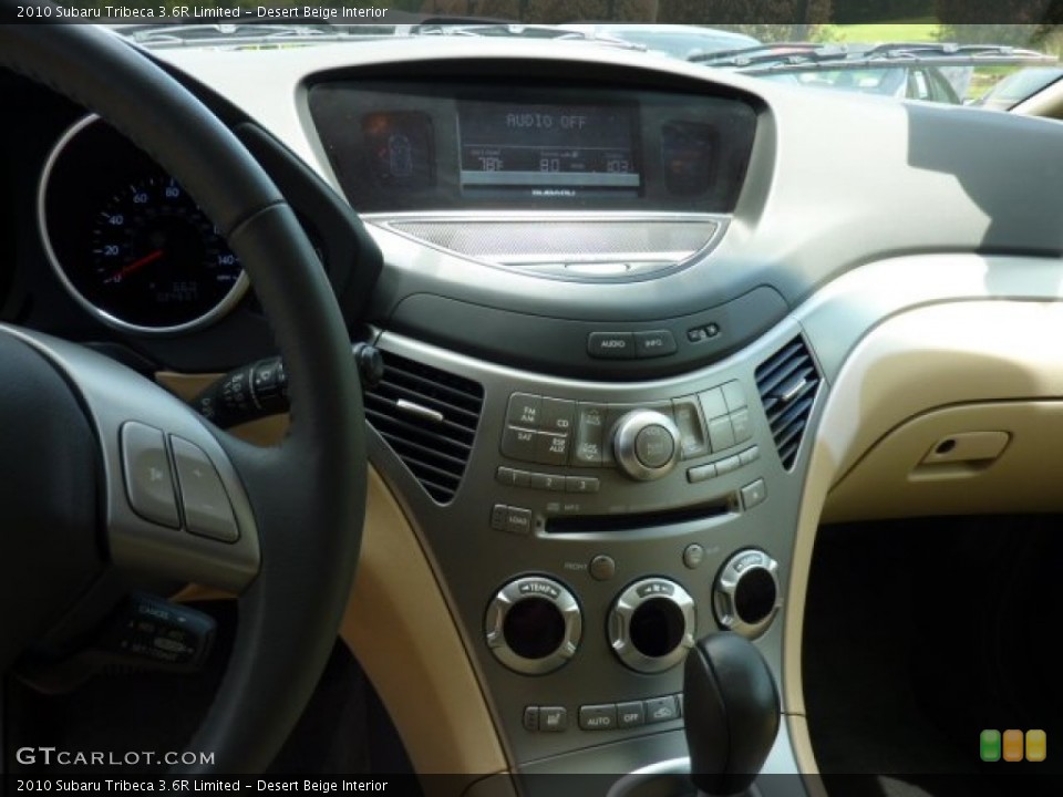 Desert Beige Interior Controls for the 2010 Subaru Tribeca 3.6R Limited #49925922