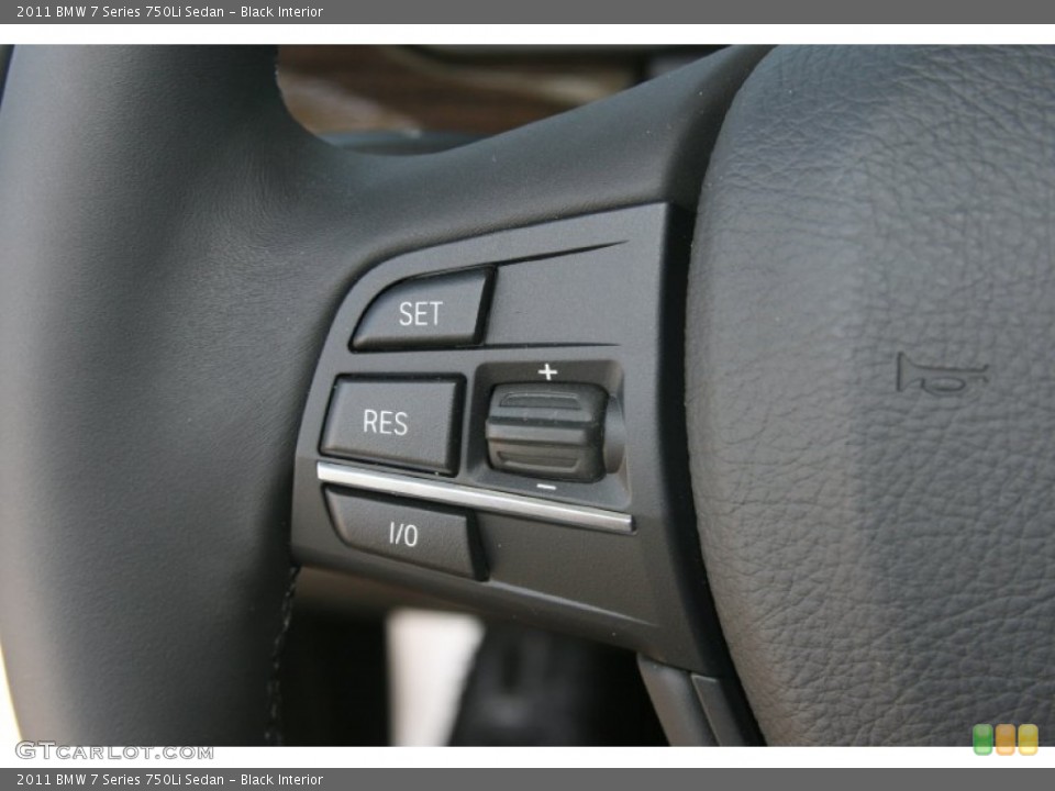 Black Interior Controls for the 2011 BMW 7 Series 750Li Sedan #49932372