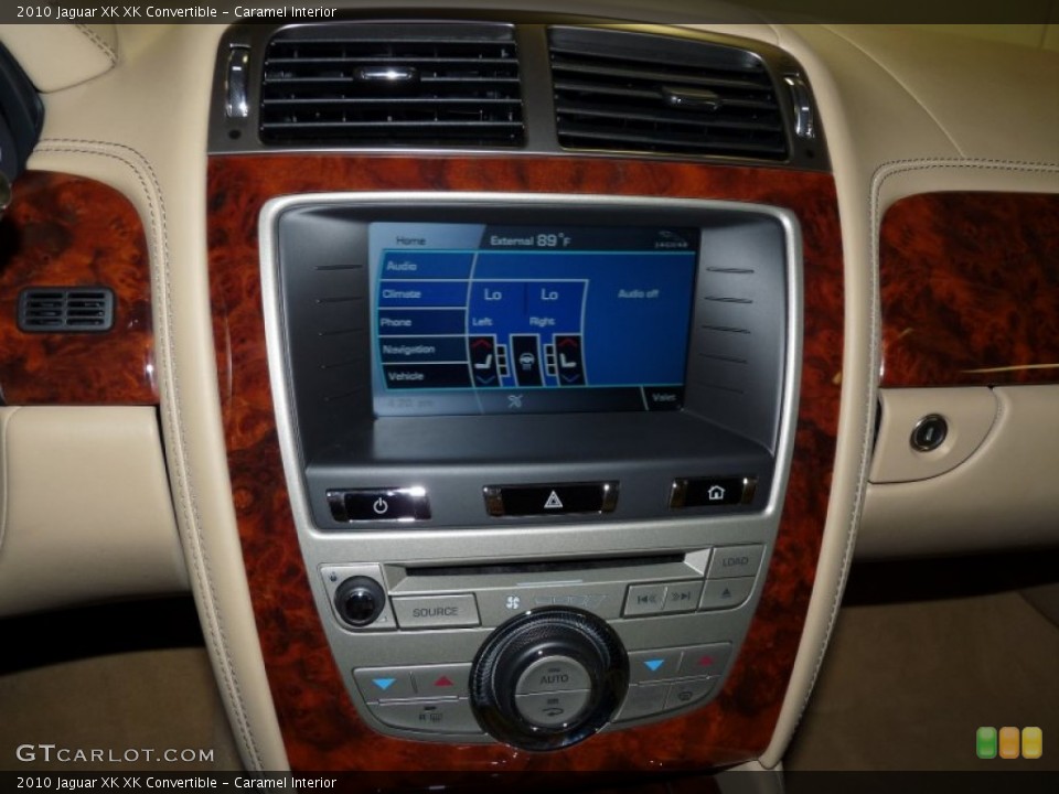 Caramel Interior Controls for the 2010 Jaguar XK XK Convertible #49932375