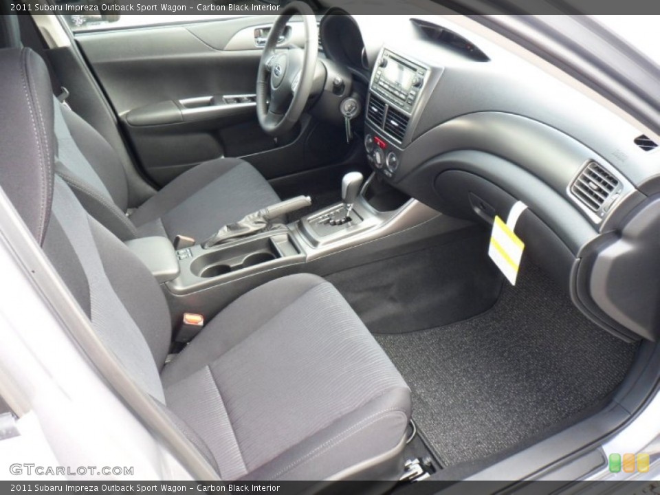 Carbon Black Interior Photo for the 2011 Subaru Impreza Outback Sport Wagon #49932807