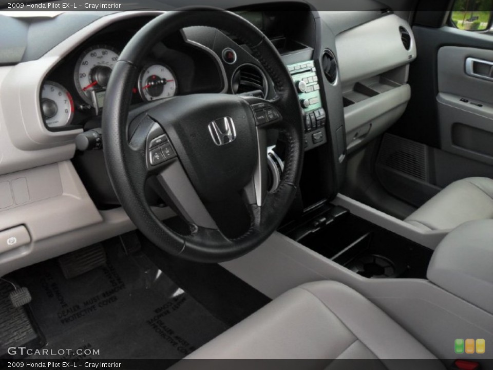 Gray Interior Photo for the 2009 Honda Pilot EX-L #49932867
