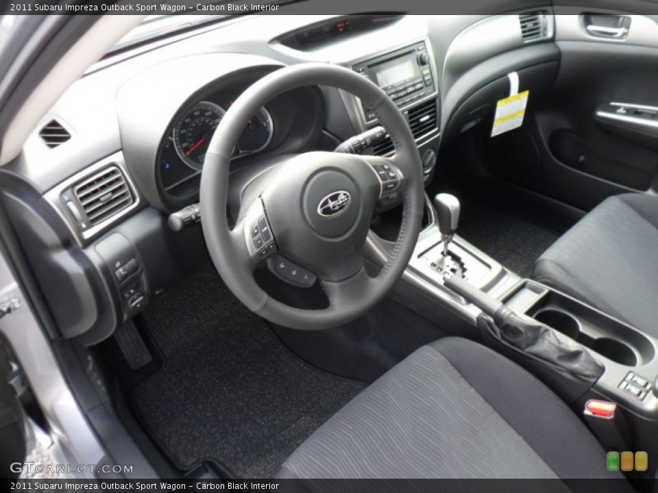 Carbon Black Interior Photo for the 2011 Subaru Impreza Outback Sport Wagon #49932936