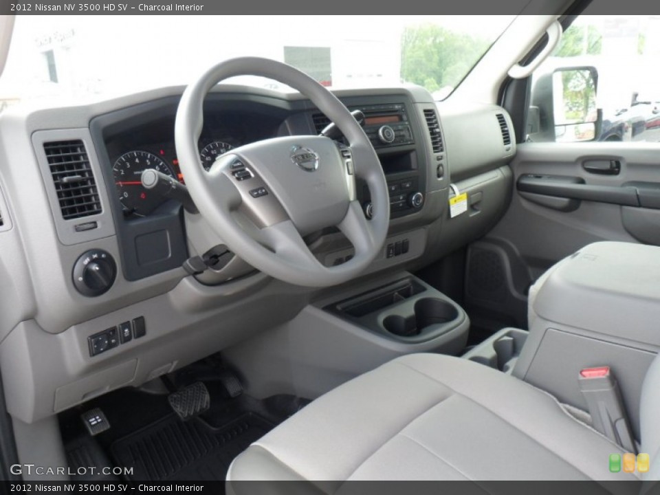 Charcoal Interior Photo for the 2012 Nissan NV 3500 HD SV #49933191
