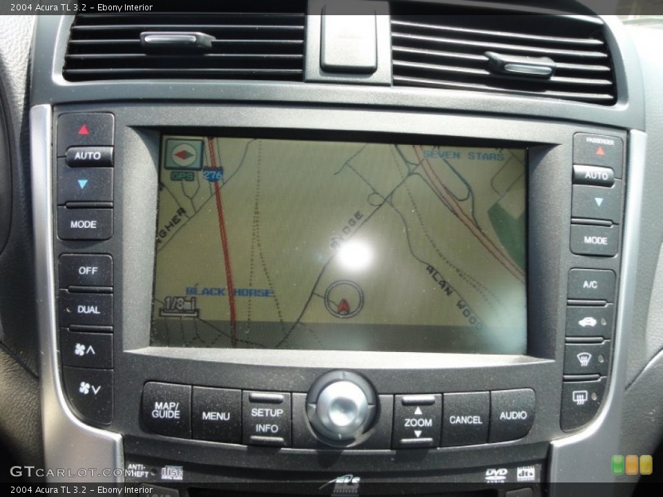 Ebony Interior Navigation for the 2004 Acura TL 3.2 #49933392