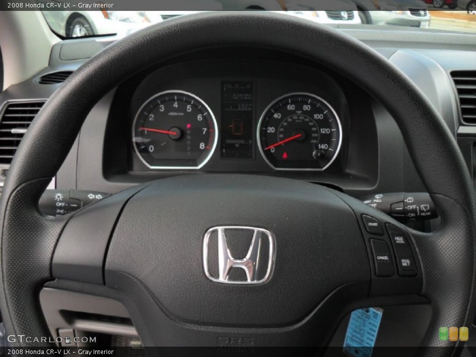 Gray Interior Steering Wheel for the 2008 Honda CR-V LX #49933422