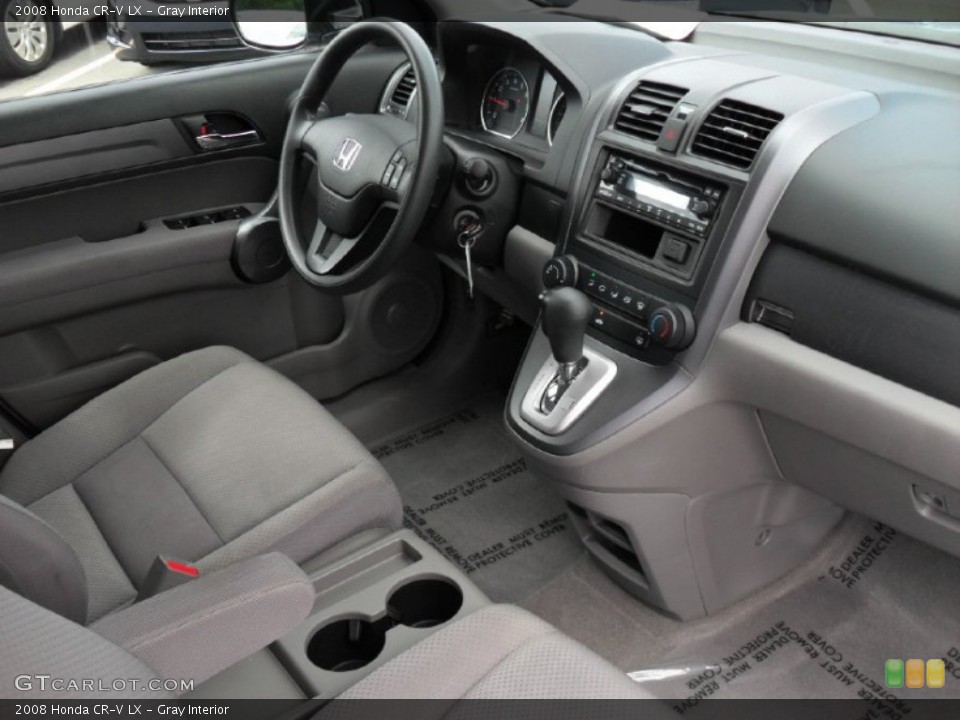 Gray Interior Photo for the 2008 Honda CR-V LX #49933542