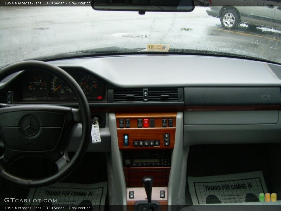 Grey Interior Dashboard for the 1994 Mercedes-Benz E 320 Sedan #49933989