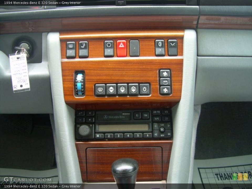 Grey Interior Controls for the 1994 Mercedes-Benz E 320 Sedan #49934034