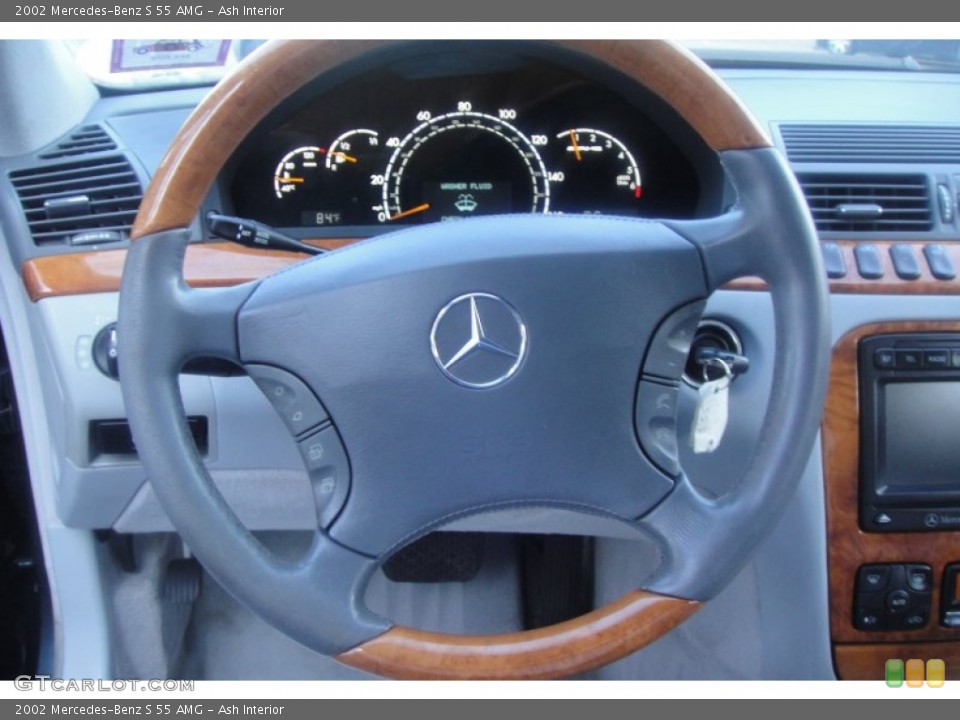 Ash Interior Steering Wheel for the 2002 Mercedes-Benz S 55 AMG #49934103