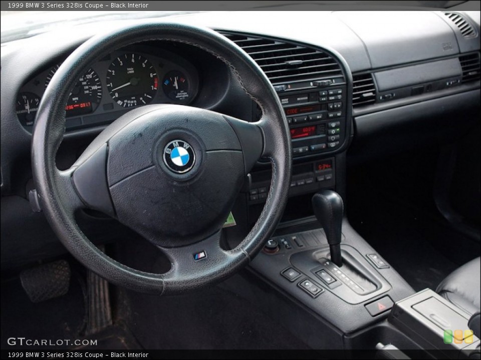Black Interior Dashboard for the 1999 BMW 3 Series 328is Coupe #49934964