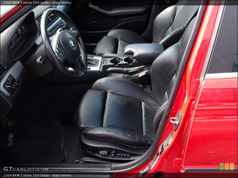 Black Interior Photo for the 2004 BMW 3 Series 330i Sedan #49935225