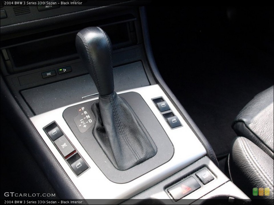 Black Interior Transmission for the 2004 BMW 3 Series 330i Sedan #49935276
