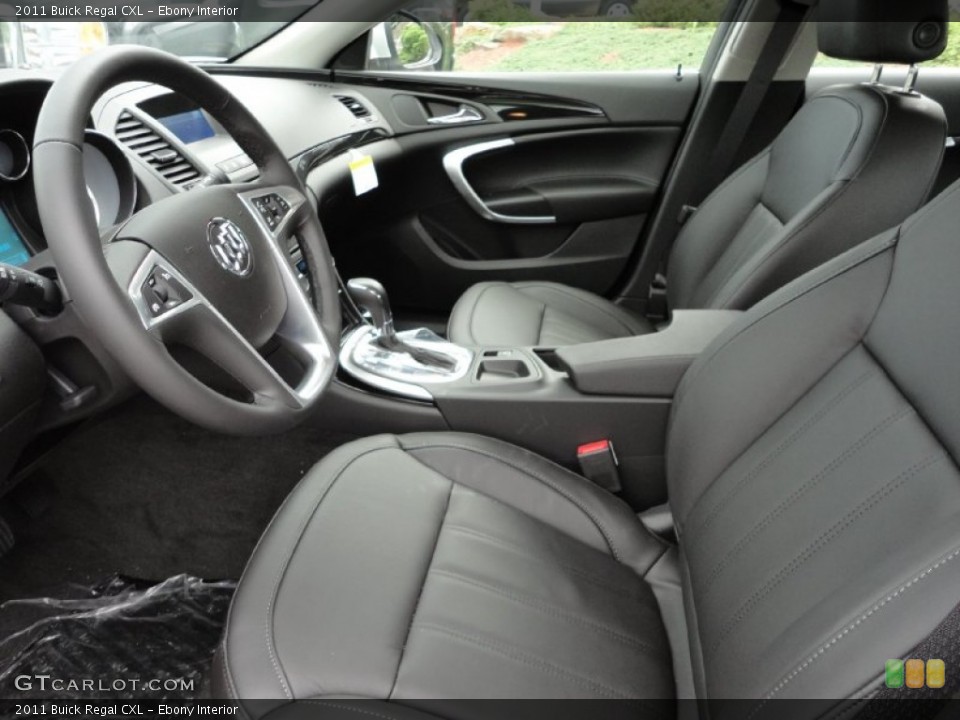 Ebony Interior Photo for the 2011 Buick Regal CXL #49938866