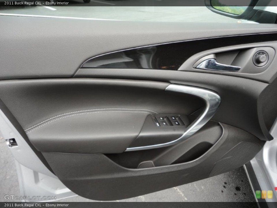 Ebony Interior Door Panel for the 2011 Buick Regal CXL #49938896