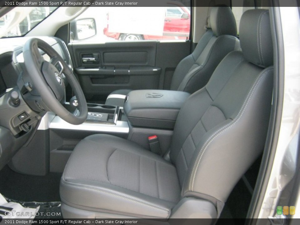 Dark Slate Gray Interior Photo for the 2011 Dodge Ram 1500 Sport R/T Regular Cab #49938991