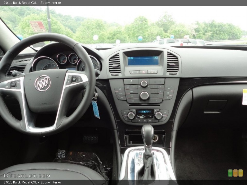 Ebony Interior Dashboard for the 2011 Buick Regal CXL #49939004